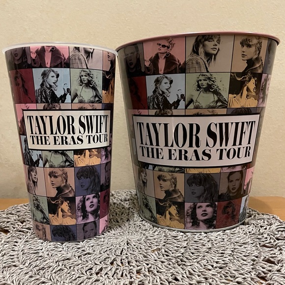 Taylor Swift Other - Taylor Swift Eras Tour tin bucket and cup